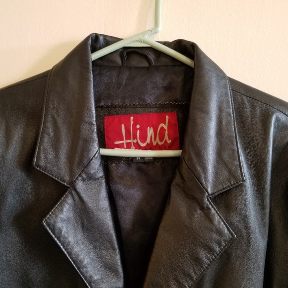Hind Jackets & Coats Nwot Hind Leather Jacket Size M Poshmark